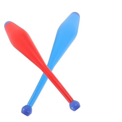 Milisten 3 Stück Professionelle Jonglierstäbe aus Langlebigem Glatte Oberfläche Komfortabler Griff Geeignet für Bühnenakrobatik Zirkusrequisiten Anfänger und Profi Training von Milisten