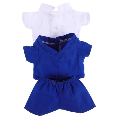 Milisten 3 Stück Puppenarztuniform Zubehör Tragen Zubehör Für Babypuppen Puppenkleidung Ausgestopfte Bärenkleidung Kuscheltiere Kleidung Plüschige Kleidung Arzt Stoff von Milisten