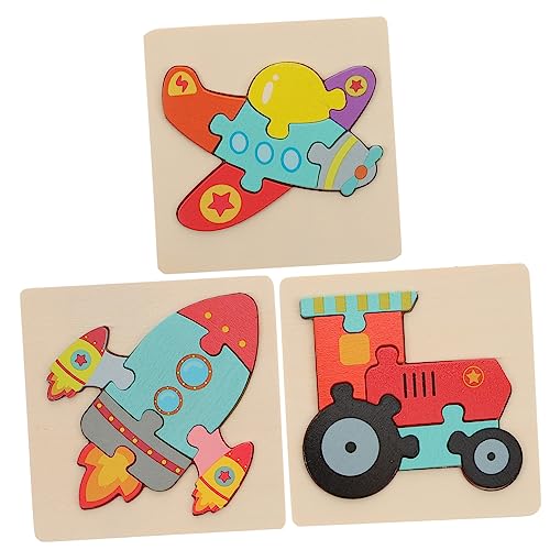 Milisten 3 Stück Puzzle Rätsel Für Frühpädagogisches DIY -holzrätsel Hölzern Milisten 3 Stück Puzzle Rätsel Für Frühpädagogisches DIY -holzrätsel Hölzern von Milisten