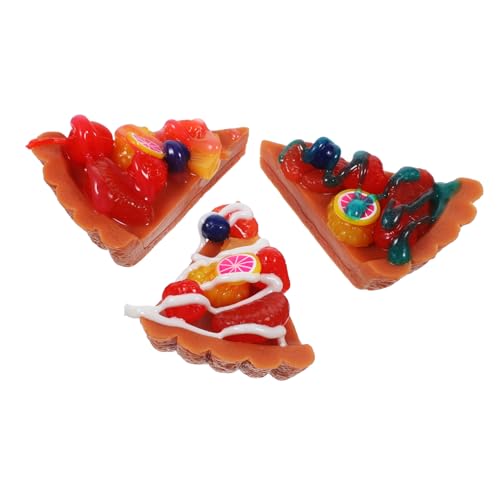 Milisten 3 Stück Simulierte Pizza -anhänger Reiz Winzige Dreieckige Pizza-Requisiten Mini-Charms Simulierter Stück-Pizza-Charme Miniaturpizza Aus Künstlichen Scheiben Mini-stückpizza PVC Milisten 3 Stück Simulierte Pizza -anhänger Reiz Winzige Dreieckige Pizza-Requisiten Mini-Charms Simulierter Stück-Pizza-Charme Miniaturpizza Aus Künstlichen Scheiben Mini-stückpizza PVC von Milisten