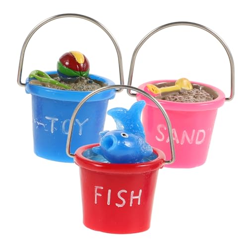 Milisten 3 Stück Strandeimer Ornamente Weihnachtsornament Spielküche Eimer Miniatur Strandszene Gartenskulptur Küstenweihnachten Retro Gartenornament Urlaub Strand Milisten 3 Stück Strandeimer Ornamente Weihnachtsornament Spielküche Eimer Miniatur Strandszene Gartenskulptur Küstenweihnachten Retro Gartenornament Urlaub Strand von Milisten