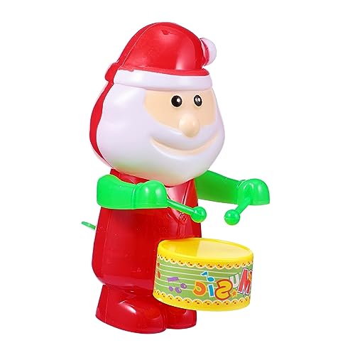Milisten 3 Stück Teiliges Aufziehspielzeug Weihnachtsmann Lustiger Trommel Weihnachtsdeko Bunte Wind Up Santa Claus Figuren für Weihnachtszeit Zufällige Farbe Milisten 3 Stück Teiliges Aufziehspielzeug Weihnachtsmann Lustiger Trommel Weihnachtsdeko Bunte Wind Up Santa Claus Figuren für Weihnachtszeit Zufällige Farbe von Milisten