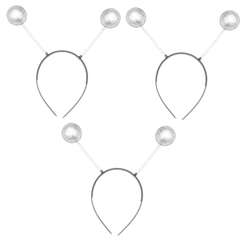 Milisten 3 Stück Teiliges Cosplay Haarband mit Glitzer Dekorative Party Haarreifen für Verschiedene Anlässe für Festivals und Kostüme Milisten 3 Stück Teiliges Cosplay Haarband mit Glitzer Dekorative Party Haarreifen für Verschiedene Anlässe für Festivals und Kostüme von Milisten