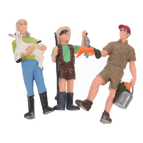 Milisten 3 Stück Teiliges Miniatur Menschenmodelle aus Robustem Material Kreative Figuren für Micro Szenen Detailreiche Mini Figuren für Landschaftsdekoration und Architekturmodelle Milisten 3 Stück Teiliges Miniatur Menschenmodelle aus Robustem Material Kreative Figuren für Micro Szenen Detailreiche Mini Figuren für Landschaftsdekoration und Architekturmodelle von Milisten