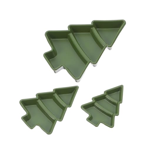 Milisten 3 Stück Teiliges Miniatur Weihnachtsbaum Teller Mini Dollhouse Küchen Zubehör Realistische Legierung Vielseitige Mini Obst Süßigkeitenschalen für Puppenhaus Dekoration und Spiel Milisten 3 Stück Teiliges Miniatur Weihnachtsbaum Teller Mini Dollhouse Küchen Zubehör Realistische Legierung Vielseitige Mini Obst Süßigkeitenschalen für Puppenhaus Dekoration und Spiel von Milisten