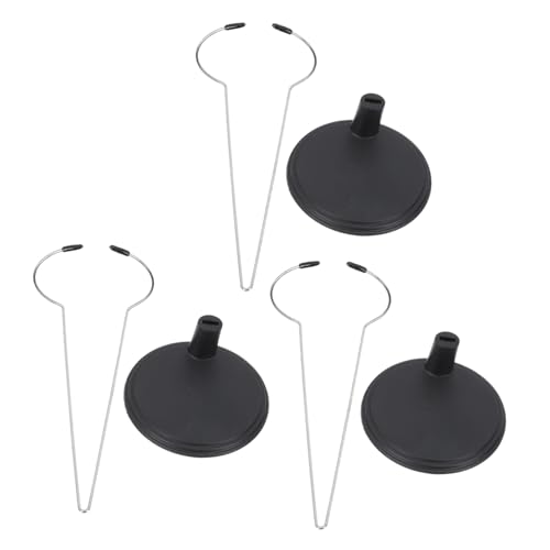 Milisten 3 Stück Teiliges PVC Puppenständer Höhe Stabile Figurenhalter für Puppen und Sammelfiguren rutschfeste Basis Leichter Aufsteller für Zuhause Büro Laden und Schaufenster von Milisten