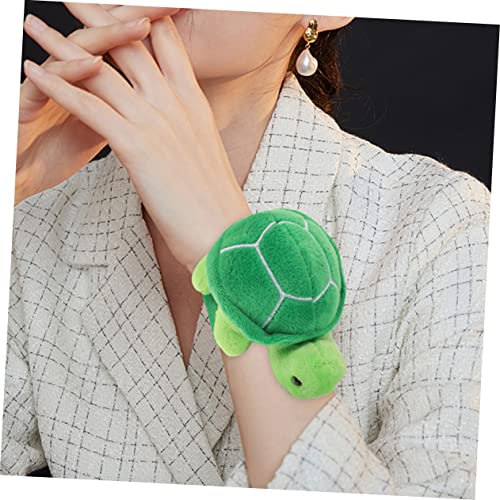 Milisten 3 Stück Teiliges Plüsch Schildkröten Slap Armband Kuscheltier Handgelenkband Weiches Stofftier mit Sicherer Oberfläche als Party Mitgebsel und Milisten 3 Stück Teiliges Plüsch Schildkröten Slap Armband Kuscheltier Handgelenkband Weiches Stofftier mit Sicherer Oberfläche als Party Mitgebsel und von Milisten