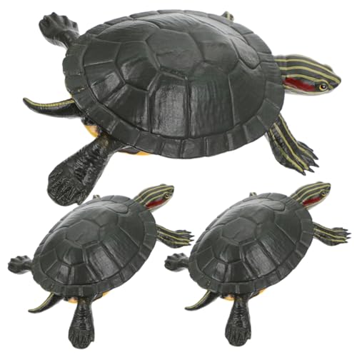 Milisten 3 Stück Teiliges Schildkröten Modell aus Robustem Kunststoff Realistische Desktop Dekoration und Dekorative Schildkröten Figuren für Natürliche Wohnraumgestaltung Milisten 3 Stück Teiliges Schildkröten Modell aus Robustem Kunststoff Realistische Desktop Dekoration und Dekorative Schildkröten Figuren für Natürliche Wohnraumgestaltung von Milisten