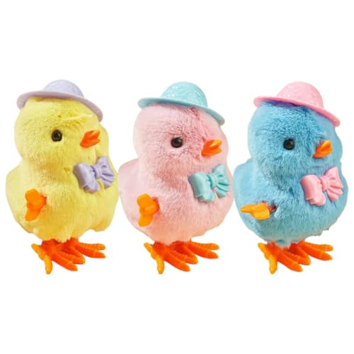 Milisten 3 Stück Uhrwerk Huhn Osterkorbfüller Hühnerspielzeug Für Küken Kinderspielzeug Küken Flauschige Küken Hühnchenspielzeug Osterküken Plüsch Milisten 3 Stück Uhrwerk Huhn Osterkorbfüller Hühnerspielzeug Für Küken Kinderspielzeug Küken Flauschige Küken Hühnchenspielzeug Osterküken Plüsch von Milisten