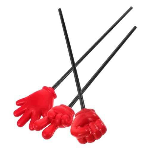 Milisten 3 Stücke Finger Requisiten Fingerzeiger Lehrer Stick Zeiger Für Den Unterricht Für Den Unterricht Finger Schulbedarf Dot Foam von Milisten