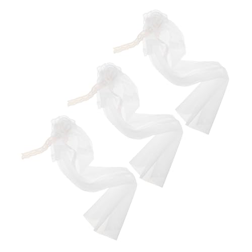 Milisten 3 Stücke Teiliges Puppen-hochzeitskopfstück aus Leichtem Gauze Zierlicher Brautschleier mit Spitze Vielseitig Einsetzbar für Puppenhochzeiten Kostüme und Dekorationen Milisten 3 Stücke Teiliges Puppen-hochzeitskopfstück aus Leichtem Gauze Zierlicher Brautschleier mit Spitze Vielseitig Einsetzbar für Puppenhochzeiten Kostüme und Dekorationen von Milisten