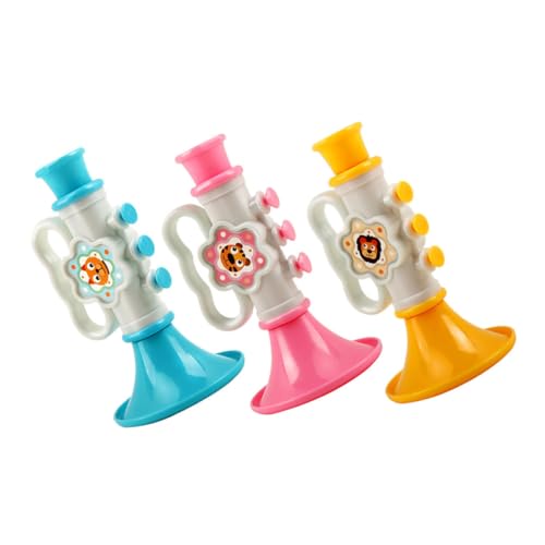 Milisten 3 Stücke Trompete Horn Trompete Instrumente Musical Instruments Trompete Musical Horn Instrumente Musical Horn Kunststoff Milisten 3 Stücke Trompete Horn Trompete Instrumente Musical Instruments Trompete Musical Horn Instrumente Musical Horn Kunststoff von Milisten