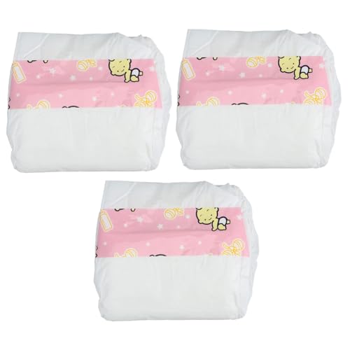 Milisten 3 Teilige Puppenwindel Babypuppen Zubehör Babys Puppen Babypuppen Babypuppen Windeln Puppen Foto Requisiten Puppenwindeln Puppenwindeln Windeln Für Puppen Windeln von Milisten
