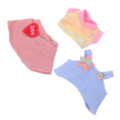 Milisten 3 Teiliges Puppenkleidungsset Puppenkleiderkollektion Puppenkleidung Puppenbekleidung Mini Puppenhemd Puppen Anziehmütze Puppen Strampler Kostüm Kostüme Milisten 3 Teiliges Puppenkleidungsset Puppenkleiderkollektion Puppenkleidung Puppenbekleidung Mini Puppenhemd Puppen Anziehmütze Puppen Strampler Kostüm Kostüme von Milisten