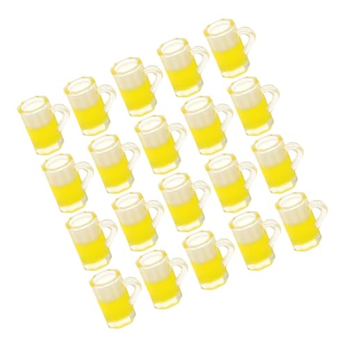 Milisten 30 Stück Bierglas-Ornamente Mini Puppenhaus Tassen Bierkrug kleine Bierbecher winzige Bierkrüge aus Kunstharz Puppenbierbecher winzige Ornamente Bierbecher Modelle Wohnkultur Milisten 30 Stück Bierglas-Ornamente Mini Puppenhaus Tassen Bierkrug kleine Bierbecher winzige Bierkrüge aus Kunstharz Puppenbierbecher winzige Ornamente Bierbecher Modelle Wohnkultur von Milisten