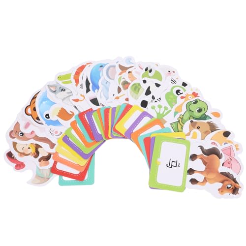 Milisten 30 Stück Englisches Lernspielzeug Lernkarten Für Vorschulkinder Lernkarten Für Kleinkinder Lernspiele Für Den Kindergarten Englische Lernkarten Spielkarten Papier Milisten 30 Stück Englisches Lernspielzeug Lernkarten Für Vorschulkinder Lernkarten Für Kleinkinder Lernspiele Für Den Kindergarten Englische Lernkarten Spielkarten Papier von Milisten