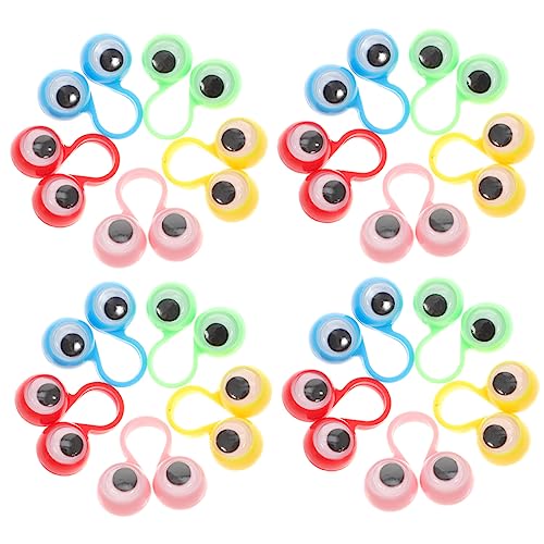 Milisten 30 Stück Fingeraktivitätsring Fingeraugenpuppe Augapfel Finger Fingerpuppen Kleinkinder Fingerpuppen Augapfelringe aus Kunststoff Fingerpuppen Plastik Milisten 30 Stück Fingeraktivitätsring Fingeraugenpuppe Augapfel Finger Fingerpuppen Kleinkinder Fingerpuppen Augapfelringe aus Kunststoff Fingerpuppen Plastik von Milisten
