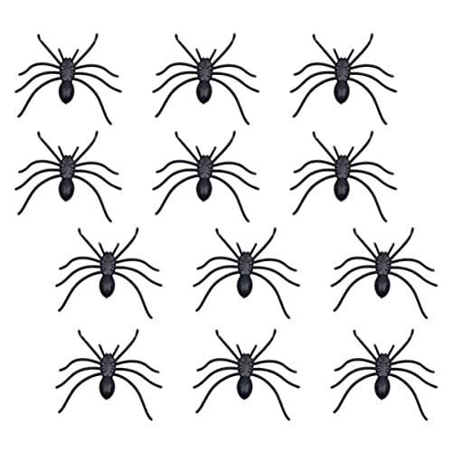 Milisten 30 Stück Halloween Spinnen Deko Realistische Kunststoff Spinnen für Gruselige Halloween Dekorationen für Partys und Streiche Wiederverwendbar und Robust Milisten 30 Stück Halloween Spinnen Deko Realistische Kunststoff Spinnen für Gruselige Halloween Dekorationen für Partys und Streiche Wiederverwendbar und Robust von Milisten