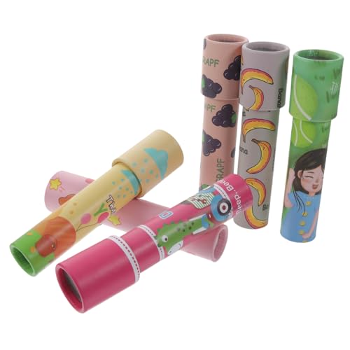 Milisten 30 Stück Kaleidoskop- kindliche entwicklung kindererziehung Entdeckungsspielzeug Mini-Kaleidoskop-Gastgeschenke Papierkaleidoskop Retro-Kaleidoskop kognitives Kaleidoskop von Milisten