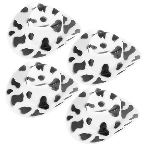 Milisten 30 Stück Kleiner Cowboy Hüte mit Kuhdruck Plastikhüte für Dekoration Kleiner Cowgirl Hüte für Bastelprojekte Partyaccessoires Niedliche Puppenhüte Milisten 30 Stück Kleiner Cowboy Hüte mit Kuhdruck Plastikhüte für Dekoration Kleiner Cowgirl Hüte für Bastelprojekte Partyaccessoires Niedliche Puppenhüte von Milisten