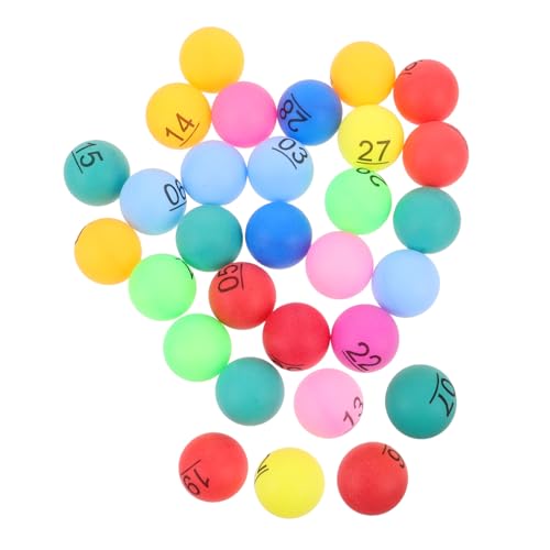 Milisten 30 Stück Lotterieball Bingo-partydekorationen Bingo-spielbälle Bingokugel Hohle Lottokugel Hohle Tombolakugeln Plastikbingokugeln Plastikbälle Für Spiele - Pp Milisten 30 Stück Lotterieball Bingo-partydekorationen Bingo-spielbälle Bingokugel Hohle Lottokugel Hohle Tombolakugeln Plastikbingokugeln Plastikbälle Für Spiele - Pp von Milisten