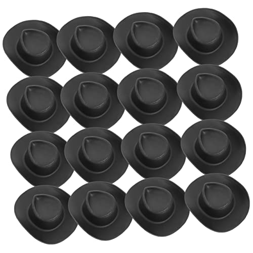 Milisten 30 Stück Mini-Cowboyhut Miniatur Kuh Hüte Masse Weiß winzig kinderspielzeuge Puppenhut Spielzeughüte kleine Hüte basteln Puppenhüte für Partys Puppenhüte basteln Plastik Black Milisten 30 Stück Mini-Cowboyhut Miniatur Kuh Hüte Masse Weiß winzig kinderspielzeuge Puppenhut Spielzeughüte kleine Hüte basteln Puppenhüte für Partys Puppenhüte basteln Plastik Black von Milisten