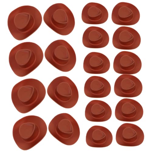 Milisten 30 Stück Mini-cowboyhut Tortendeko Einschulung Kleine Hütchen Zum Basteln Partyhut Für Kuchen Hutverzierung Kleine Huthüllen Kleine Tortenhüte Kuchen Hut Plastik Brown Milisten 30 Stück Mini-cowboyhut Tortendeko Einschulung Kleine Hütchen Zum Basteln Partyhut Für Kuchen Hutverzierung Kleine Huthüllen Kleine Tortenhüte Kuchen Hut Plastik Brown von Milisten