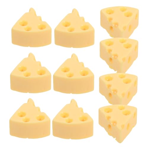 Milisten 30 Stück Miniatur-Lebensmittel-käse-Set, Mini-Harz-simulationskäse Für Puppenhaus-küchendekoration, Dreieck-Kuchen-lebensmittelfiguren Milisten 30 Stück Miniatur-Lebensmittel-käse-Set, Mini-Harz-simulationskäse Für Puppenhaus-küchendekoration, Dreieck-Kuchen-lebensmittelfiguren von Milisten