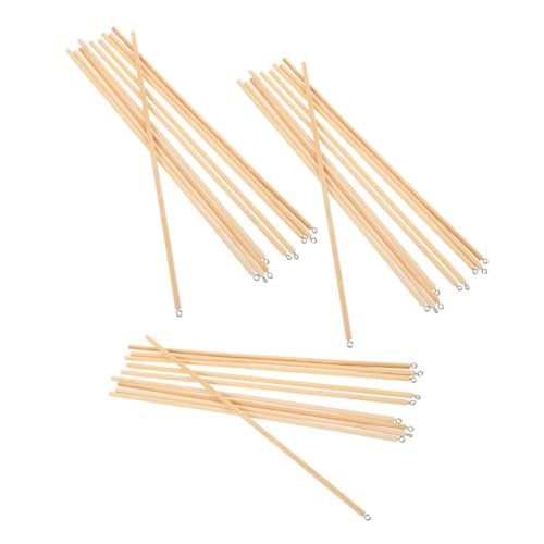 Milisten 30stücke Teiliges Schattenkit Steuerstäbe Aus Holz Für Handpuppen Beige Für Kreative Projekte Und Kulturelle Erlebnisse von Milisten