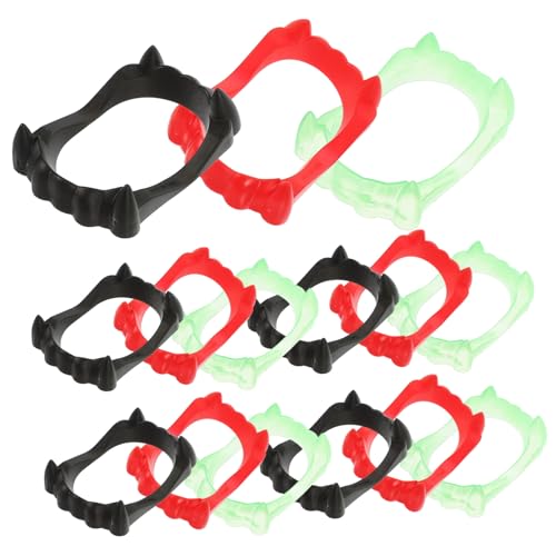 Milisten 30 Stück Teiliges Halloween Cosplay Zahnersatz Vampirzähne in Nachtleuchtgrün Schwarz Rot für Party Horror Dekoration und Kostüm Zubehör Milisten 30 Stück Teiliges Halloween Cosplay Zahnersatz Vampirzähne in Nachtleuchtgrün Schwarz Rot für Party Horror Dekoration und Kostüm Zubehör von Milisten