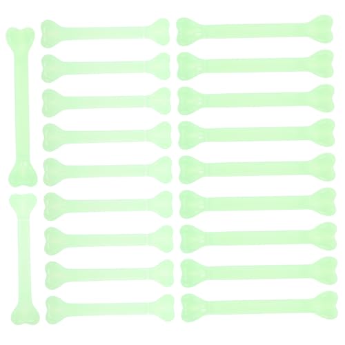 Milisten 30 Stück Teiliges Halloween Knochen aus Langlebigem Kunststoff mit Praktischen Aufhängelöchern Leichte Knochen für Bastelprojekte Dekorationen und Gruselige Party Accessoires von Milisten