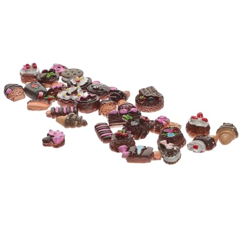 Milisten 30 Stück Teiliges Künstliche Dessertmodelle aus Harz Realistische Miniatur Fake Food Dekorationen Requisiten für Restaurant Fotografie und DIY Projekte Milisten 30 Stück Teiliges Künstliche Dessertmodelle aus Harz Realistische Miniatur Fake Food Dekorationen Requisiten für Restaurant Fotografie und DIY Projekte von Milisten