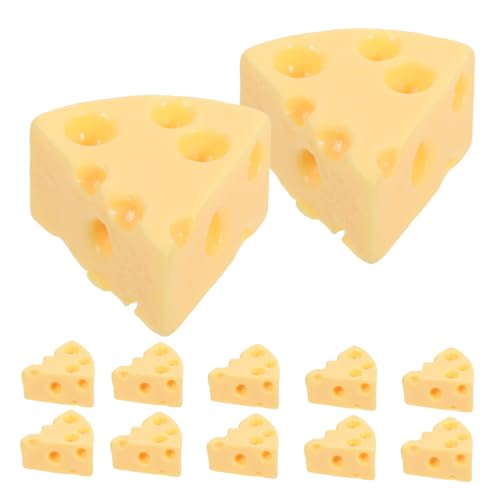 Milisten 30 Stück Teiliges Mini Harz Käse Modell Kleine Künstliche Käsefiguren Widerstandsfähige Miniatur Dekoration aus Resin für Puppenhaus DIY Projekte und Kreative Szenen Milisten 30 Stück Teiliges Mini Harz Käse Modell Kleine Künstliche Käsefiguren Widerstandsfähige Miniatur Dekoration aus Resin für Puppenhaus DIY Projekte und Kreative Szenen von Milisten