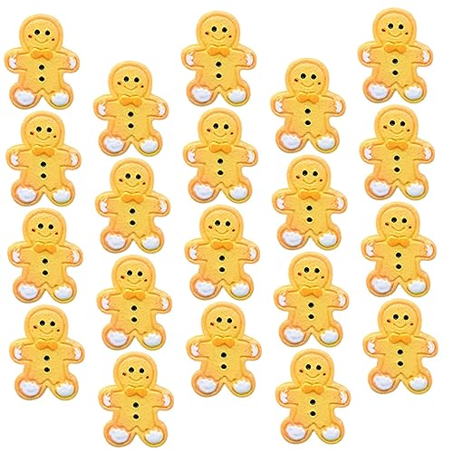 Milisten 30 Stück Teiliges Resin Gingerbread Man Charms Niedliche DIY Schmuckanhänger für Haarspangen und Handyhüllen Detailreiche Lebkuchenmann Dekoration aus Hochwertigem Harz Kreative Milisten 30 Stück Teiliges Resin Gingerbread Man Charms Niedliche DIY Schmuckanhänger für Haarspangen und Handyhüllen Detailreiche Lebkuchenmann Dekoration aus Hochwertigem Harz Kreative von Milisten