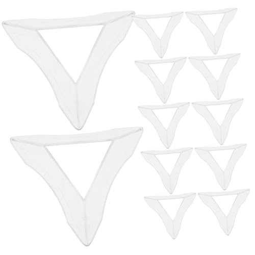 Milisten 30 Stück Transparent Puzzle Cube Halter Dreieckiger Ständer für Speed Cubes Stabiler Organizer für Würfelpuzzles Eleganter Desktop Halter für Verschiedene Würfelgrößen von Milisten