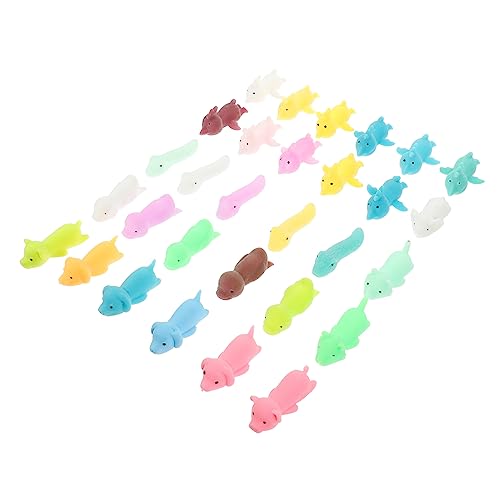 Milisten 30Stücke Finger TPR Finger für Lustige Tierdesigns für Indoor und Outdoor Spiele Partygeschenk oder Mitgebsel von Milisten
