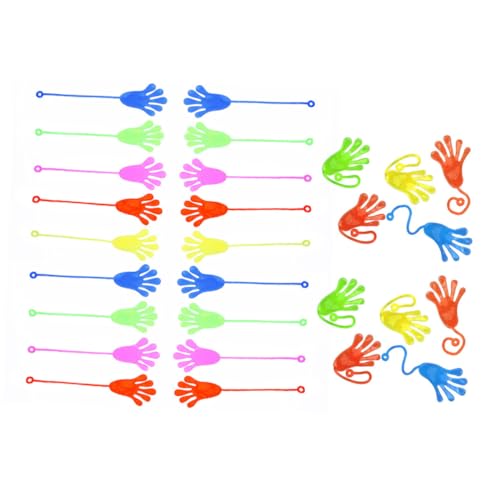 Milisten 30Stücke Teiliges Klebrige Handspielzeuge für Elastische Wandspielzeuge Party Mitgebsel Lustige Spielzeuge für Kindergeburtstag und Designs Milisten 30Stücke Teiliges Klebrige Handspielzeuge für Elastische Wandspielzeuge Party Mitgebsel Lustige Spielzeuge für Kindergeburtstag und Designs von Milisten