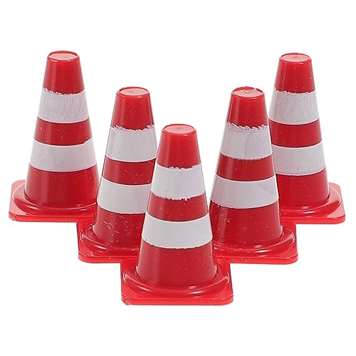 Milisten 30Stücke Teiliges Verkehrskegel für Pädagogische Verkehrszeichen Sicherheitsbewusstsein und Symbolerkennung für Rollenspiele und Straßenregeln von Milisten