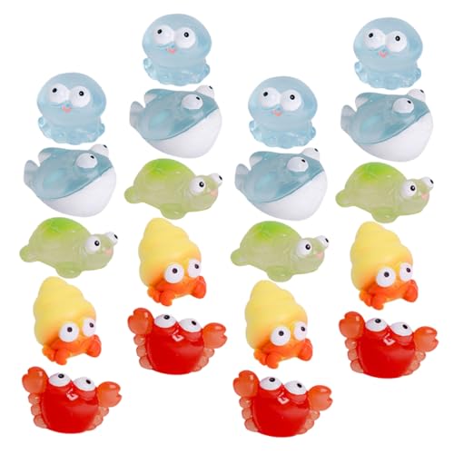 Milisten 30Stücke Tier Meerestier Figuren für DIY Stranddekoration aus Robustem Harz Lebendige Designs Krebs Schildkröte Einsiedlerkrebs Milisten 30Stücke Tier Meerestier Figuren für DIY Stranddekoration aus Robustem Harz Lebendige Designs Krebs Schildkröte Einsiedlerkrebs von Milisten