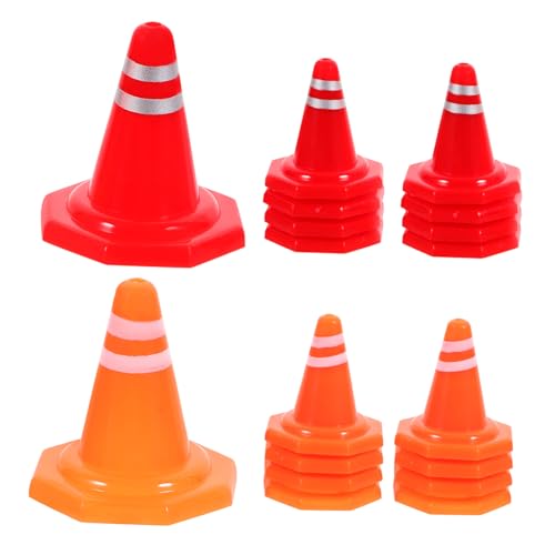 Milisten 30Stücke Verkehrszeichen Kleine Sicherheitskegel für Lernspielzeug Symbolerkennung und Verkehrssicherheit für DIY Sandspielzeug Milisten 30Stücke Verkehrszeichen Kleine Sicherheitskegel für Lernspielzeug Symbolerkennung und Verkehrssicherheit für DIY Sandspielzeug von Milisten