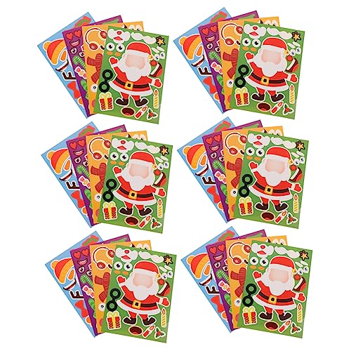 Milisten 32 Blatt Puzzle-Aufkleber Für Kinderspielzeug Dekorative Aufkleber Weihnachtsaufkleber Party- -Aufkleber Weihnachtspuzzle-Aufkleber Selbstgemachter Aufkleber Milisten 32 Blatt Puzzle-Aufkleber Für Kinderspielzeug Dekorative Aufkleber Weihnachtsaufkleber Party- -Aufkleber Weihnachtspuzzle-Aufkleber Selbstgemachter Aufkleber von Milisten