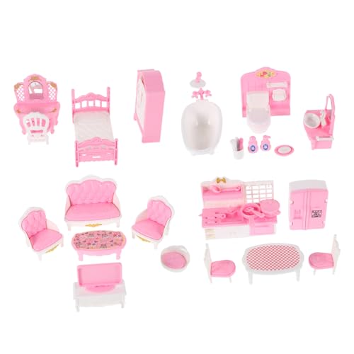 Milisten 32-teiliges Set Mini-spielhausspielzeug Mini Möbel Hausbauzubehör Miniaturartikel Puppenstubenmöbel Mini-puppenhausmöbel Puppenhausfiguren Miniaturhauszubehör Miniaturmöbel Plastik Milisten 32-teiliges Set Mini-spielhausspielzeug Mini Möbel Hausbauzubehör Miniaturartikel Puppenstubenmöbel Mini-puppenhausmöbel Puppenhausfiguren Miniaturhauszubehör Miniaturmöbel Plastik von Milisten