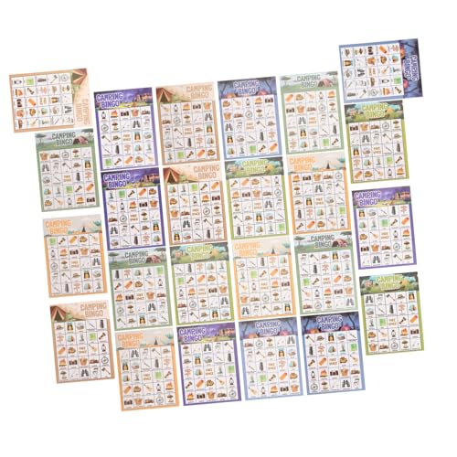 Milisten Stück Tischkartenspiel Campingspiele für Erwachsene Campingspiele für Halloween-Party-Spiele Spiele zum Camping Camp-Aktivitäten für Partyspiele im Freien Papier Milisten Stück Tischkartenspiel Campingspiele für Erwachsene Campingspiele für Halloween-Party-Spiele Spiele zum Camping Camp-Aktivitäten für Partyspiele im Freien Papier von Milisten