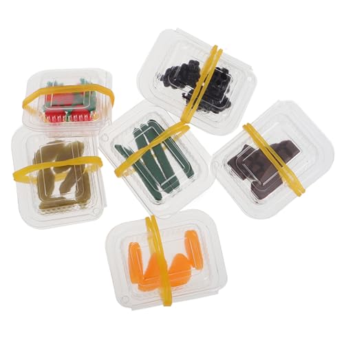 Milisten 35 Stück Mini-simulationsfrucht Mini- Spielzeuglebensmittel Mini -lebensmittelspielzeug Mini-einkaufswagen Puppenhaus-küche Minifiguren Küchenspielzeug Mini-Sachen Plastik von Milisten