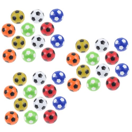 Milisten 36 STK Ball der Fußballmaschine Kinder fußball Fußballbälle auswechselbare Kickerbälle Fußball für Erwachsene Erwachsener Zubehör Ersatz Kleiner Ball die Hüften von Milisten