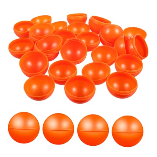 Milisten 36 Stück Öffnende Tombola Bälle Farbige Raffle Balls für Partys und Gewinnspiele Leere Wiederverwendbare Kunststoffkugeln für Events und Feste von Milisten