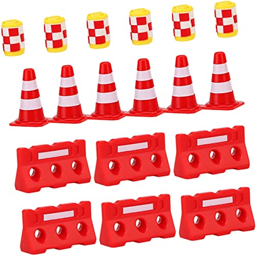 Milisten 36 Stück Straßenschild Barrikade Farbe Hindernis im Freien Straßenverkehrsschranke Rasen Bauzeichen Mini -Verkehrskegel Plastik für Gemeindehelfer Milisten 36 Stück Straßenschild Barrikade Farbe Hindernis im Freien Straßenverkehrsschranke Rasen Bauzeichen Mini -Verkehrskegel Plastik für Gemeindehelfer von Milisten