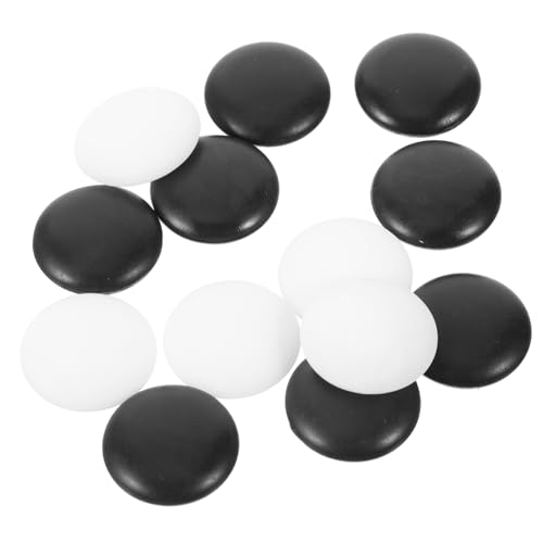 Milisten 360 Stück Kleine Go Schachfiguren aus Bruchfestem Resin Kompakte Spielfiguren Langlebige Brettspielsteine für Spiele und Sammlungen von Milisten
