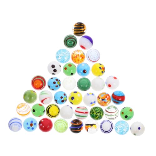 Milisten 38Stücke Glasmurmeln Spielmurmeln aus Robustem für Vasenfüllungen und Kreative Dekoration Langlebig und Gestaltet Milisten 38Stücke Glasmurmeln Spielmurmeln aus Robustem für Vasenfüllungen und Kreative Dekoration Langlebig und Gestaltet von Milisten