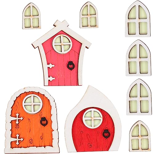Milisten 3Sätze Holzfeen Tür Dekoration Türverzierung Für Puppenhaus Und Garten Kreative Weihnachtsdeko Handgefertigte Miniaturfedertür Aus Natürlichem Holz Milisten 3Sätze Holzfeen Tür Dekoration Türverzierung Für Puppenhaus Und Garten Kreative Weihnachtsdeko Handgefertigte Miniaturfedertür Aus Natürlichem Holz von Milisten